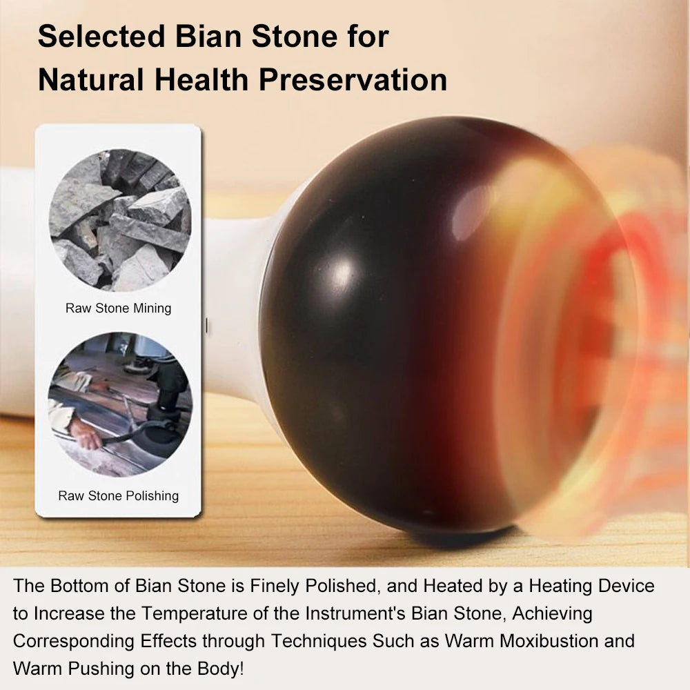 Scrava™ Relaxing Vibe Stone Massager