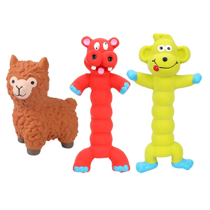 Animal Fun Squeaky Pet Toys