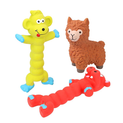 Animal Fun Squeaky Pet Toys