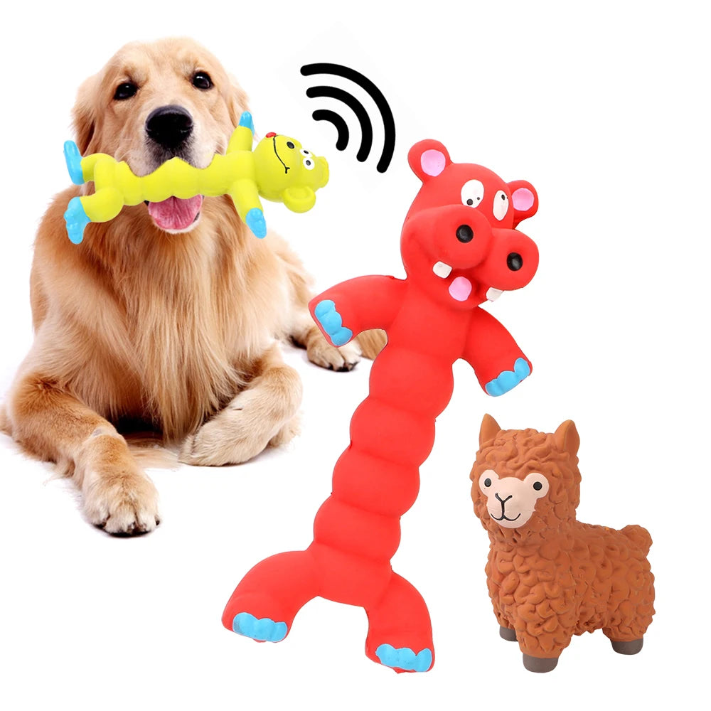 Animal Fun Squeaky Pet Toys